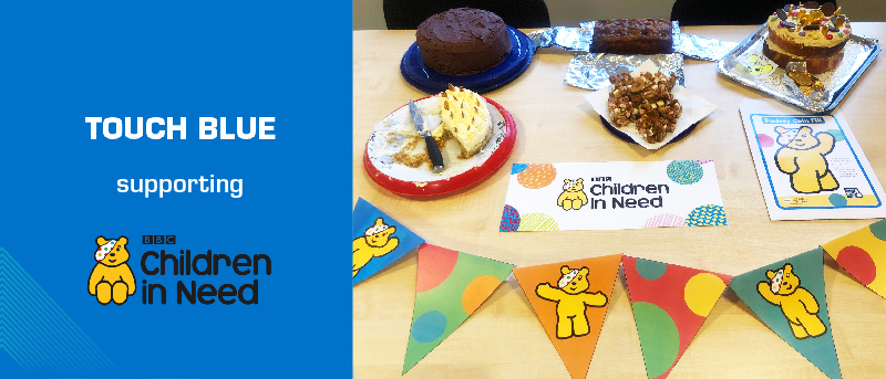 Touch Blue supports BBC Children in Need Touch Blue supports BBC Children in Need