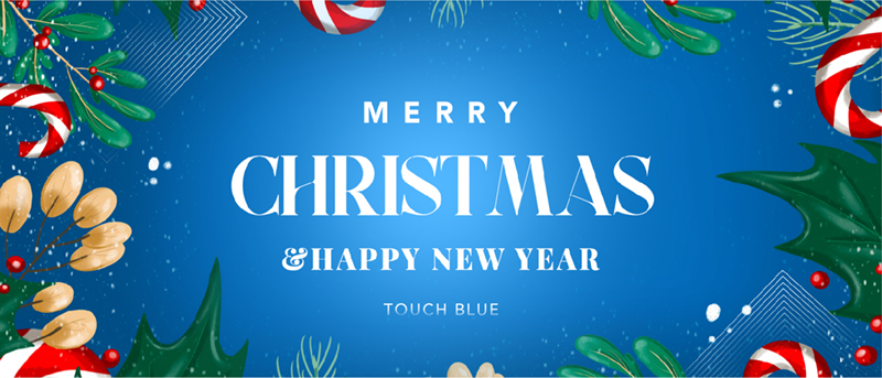 Merry Christmas from all of us at Touch Blue!